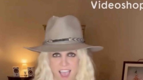 Britney Spears Shows Behind In Cowgirl Video Flipboard