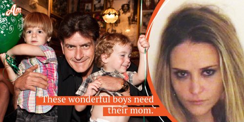 Dad Charlie Sheen Grown Twin Sons Seen On Rare Outing After Fight For