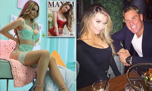 Model Emily Sears Sizzles In Racy Lingerie On The Cover Of Maxim