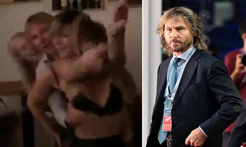 Naughty Nedved Juventus Director And Club Legend Pavel Is Filmed