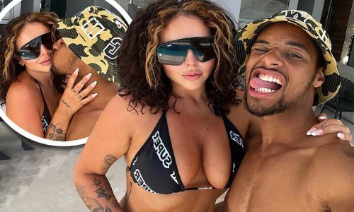 Jesy Nelson Shows Off Her Incredible Curves In A Black Bikini As She