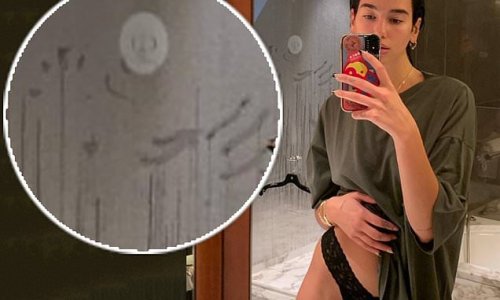 Dua Lipa Shared A Suggestive Lingerie Bathroom Selfie Flipboard