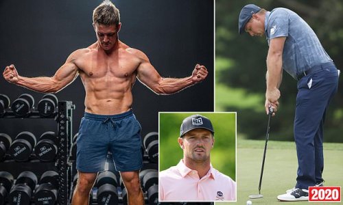 Golf S Muscle Man Bryson Dechambeau Who Weighed St At His Bulked Up