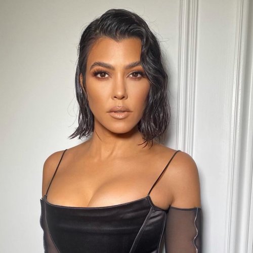 Kourtney Kardashian S Naked Dress Is Her Most Unconventional Look Yet