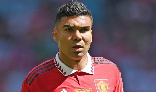 Man Utd Star Casemiro Shows Off New Look As Erik Ten Hag Chases Three