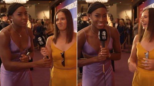 Wta Finals Coco Gauff Quotes Viral Tiktok Trend During Brilliant