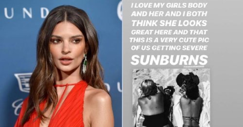 Emily Ratajkowski Hits Back At Claims She Bodyshamed Her Friend Flipboard