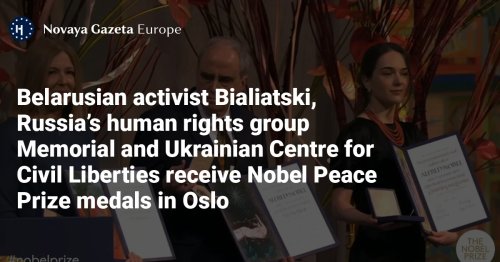 Belarusian Activist Bialiatski Russias Human Rights Group Memorial