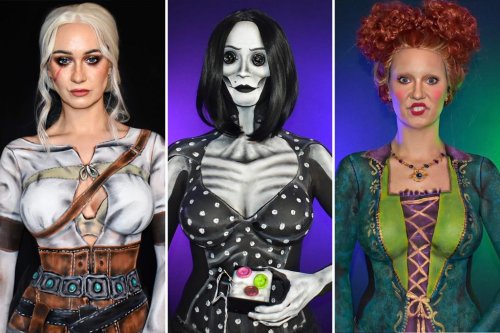 Moms Nude Halloween Costume Transformations Are Blowing Minds Flipboard