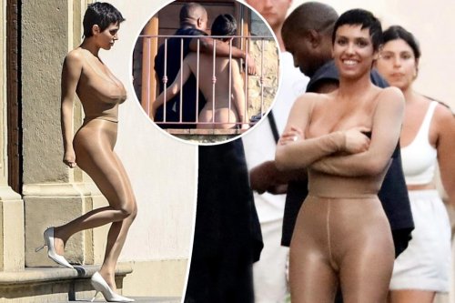 Kanye West S Wife Bianca Censori Can T Stop Wearing Nude All Tights My XXX Hot Girl