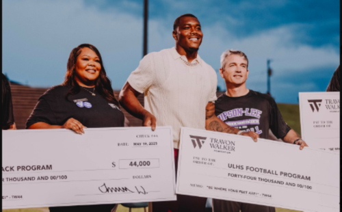 Travon Walker Launches Foundation Gives Back To Alma Mater Flipboard