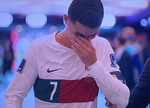 Cristiano Ronaldo Breaks Down In Tears And Storms Down Tunnel After