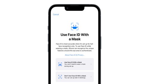 iOS 15.4 permet de déverrouiller l'iPhone via Face ID avec un masque