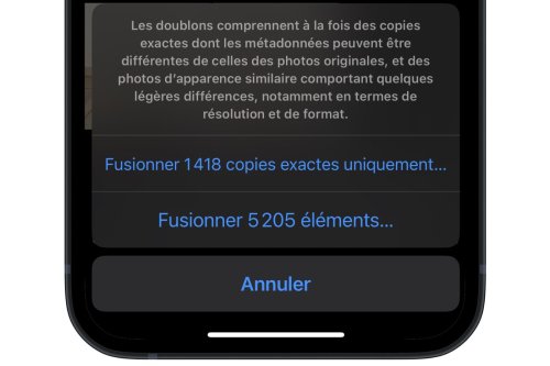 iOS 16 : comment supprimer les photos en doublons sur votre iPhone ?