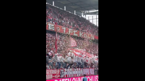 1. FC Köln – Ultras täuschen Pyroshow an: „Ein andermal, versprochen!“