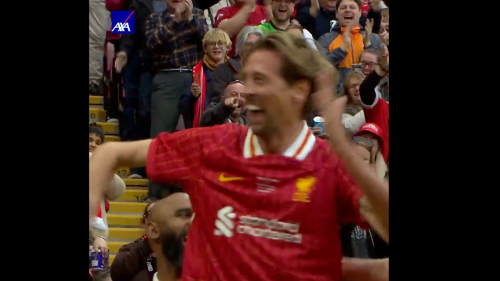 Peter Crouch trifft für den FC Liverpool: Crouch die Maus
