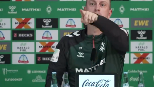 Ole Werner: „Der Tonmann sieht aus wie Nick Woltemade!