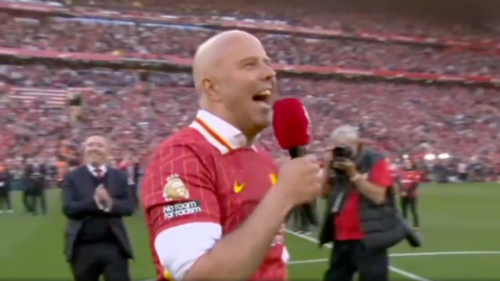 Arne Slot widmet Premier-League-Titel Jürgen Klopp – „Jürgen Klopp – na na na na na!