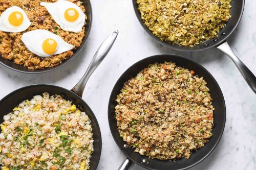 Fried Rice with Ham and Vegetables