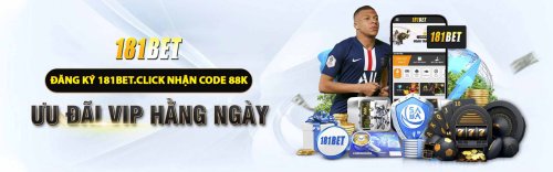 181BET⭐️Nhà Cái Uy Tín Hàng Đầu Thế Giới Tặng CODE 88K