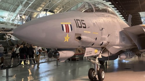 Top Gun Fighter: We Got Right Up Close to An F-14 Tomcat
