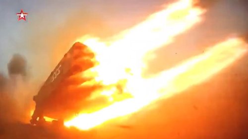 ‘Brutal Putin’: Footage Shows Russia Dropping Thermobaric Missiles on Ukraine