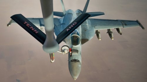 Blame the Houthis for That Overboard Navy F/A-18 Hornet Fighter