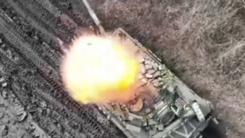 'Drone vs. Tank': New Ukraine Video Shows a 'Battle' Like No Other