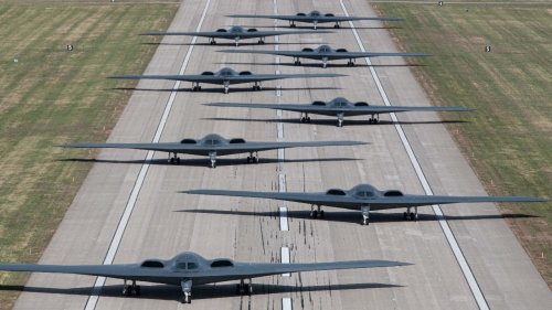 What $16 Billion in B-2 Bombers on One Runway Looks Like