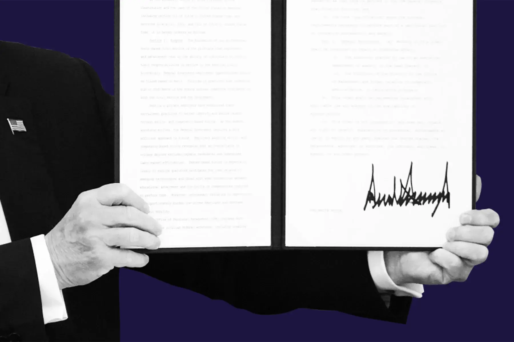 Is Trump’s executive order on trans people serving in the military in effect?