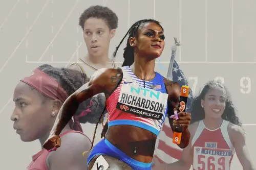 The fastest woman in the world is leaving her haters behind