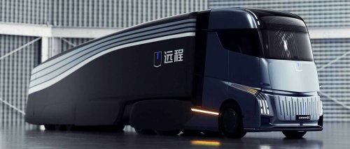 Dieser China-Truck soll den Tesla Semi ausbooten