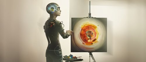 Diese Artikel erklären euch, wie Künstliche Intelligenz 2022 die Kunstwelt aufmischte