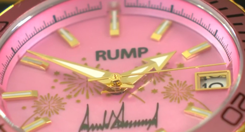 «Swiss Made»: Trump-Uhr sorgt wegen Fehldruck für Aufregung