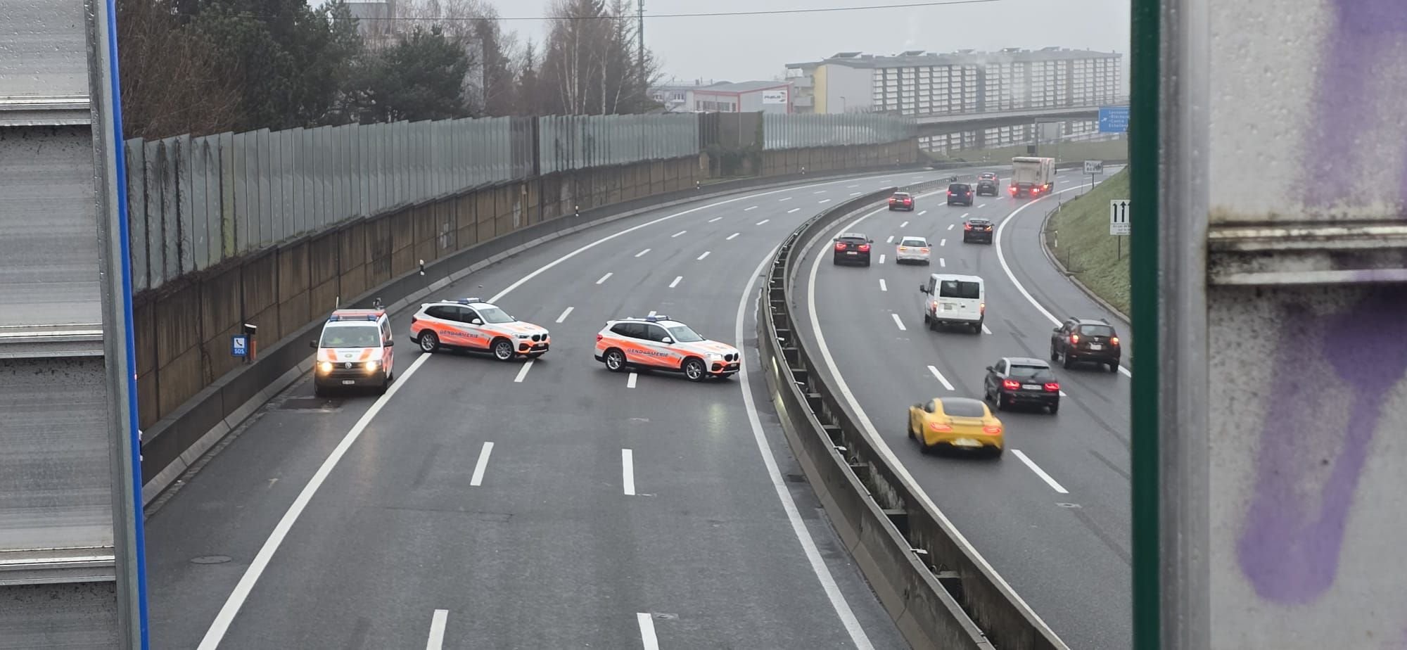 Accident sur l'A9: Réouverture de l'autoroute prévue avant midi