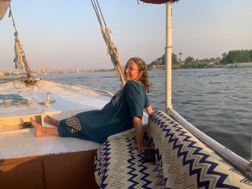 Rahel in Kairo: «Mit der Feluke über den Nil – das liebe ich»