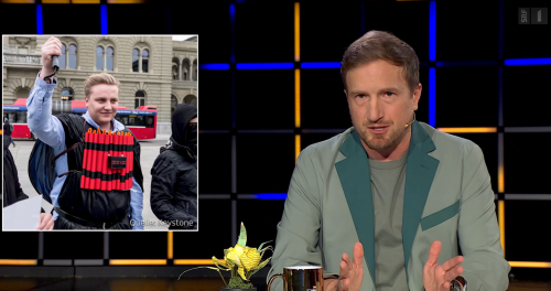 SRF-Büsser vergleicht Muslimin mit JSVP-Fiechter im Bombenkostüm