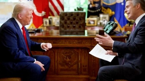 Trump fühlt sich von Putin respektiert – und giftelt Moderator an