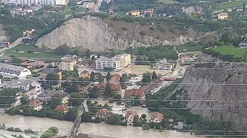 Les travaux urgents contre les crues à Chippis vont bon train