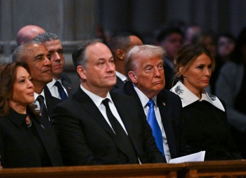 Trump entlässt Harris' Ehemann Emhoff aus Verwaltungsrat
