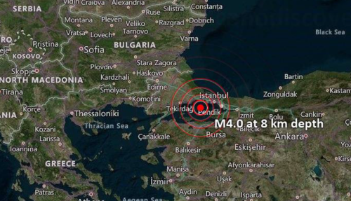 Erdbeben der Stärke 4 bei Istanbul