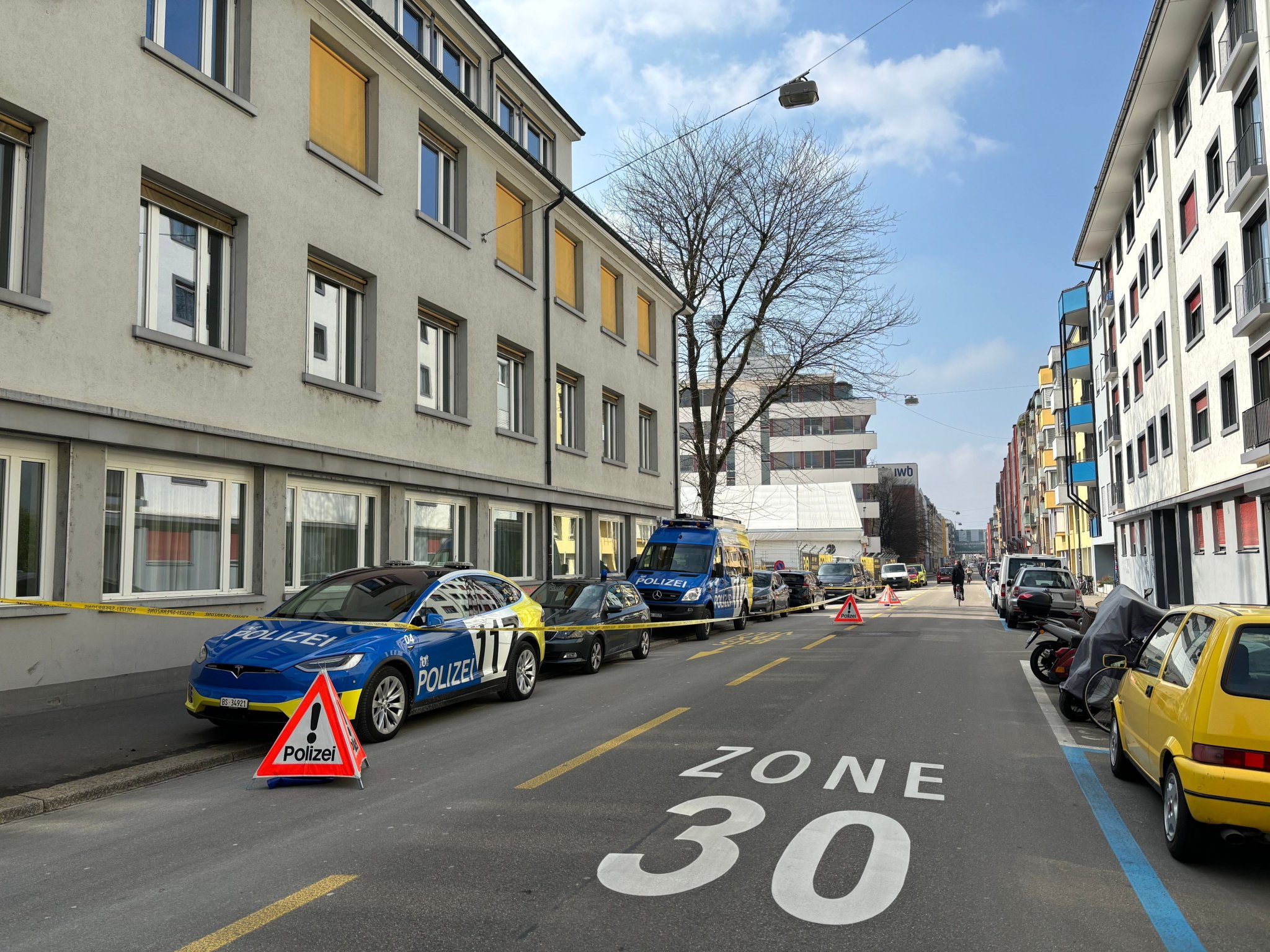 Polizei-Grosseinsatz: «Habe gehört, es soll Bombendrohung sein»