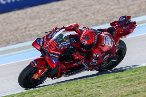 Marc Marquez reçu 5 sur 5 au sprint en Espagne