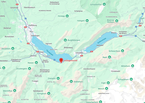 Zwei Verletzte bei Frontalkollision im Leissigentunnel