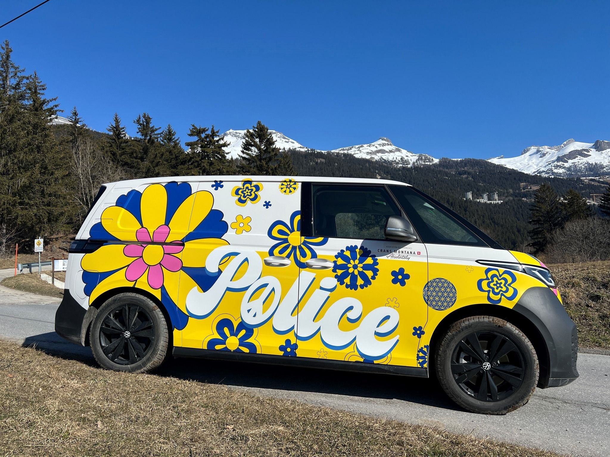 Diese Regionalpolizei setzt neu auf Flower-Power