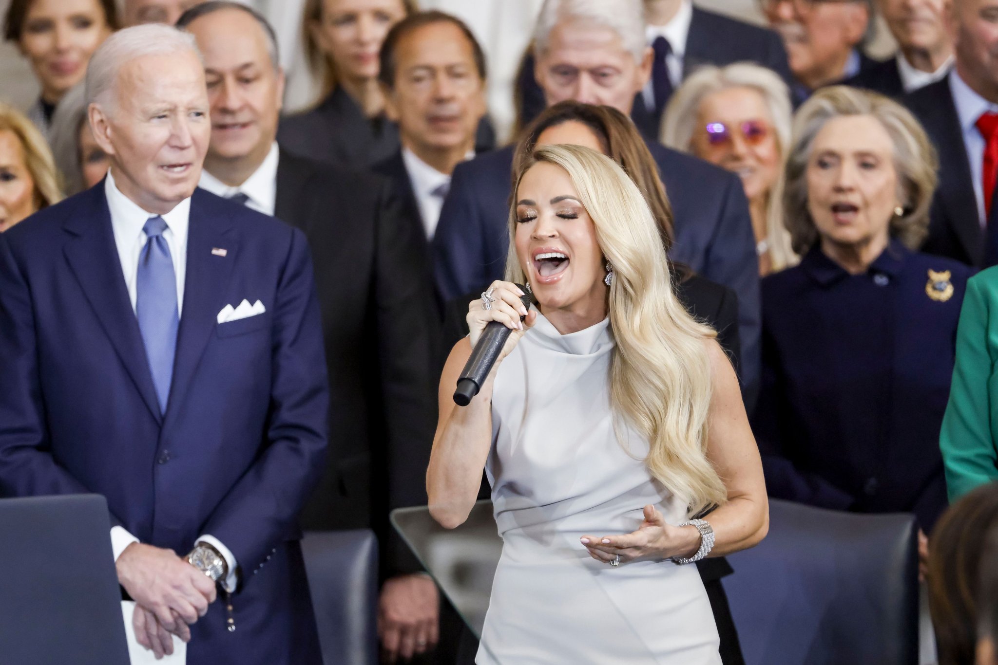 Carrie Underwood erhält Lob nach Ton-Panne