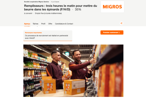 Sa candidature à la Migros tourne au recrutement «absurde»