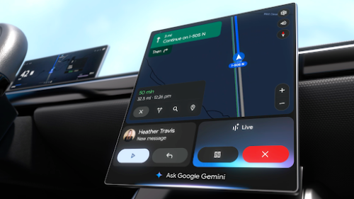 Android Auto wird smart – Gemini übernimmt Navi, Mails und mehr