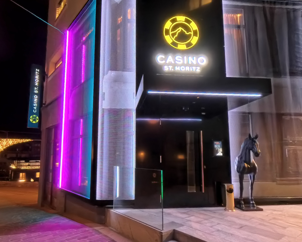 Aktionärin weg: Casino St. Moritz stellt Betrieb per sofort ein
