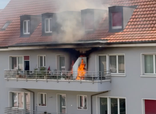 «Ich hörte es laut knacken – dann sah ich die Flammen»